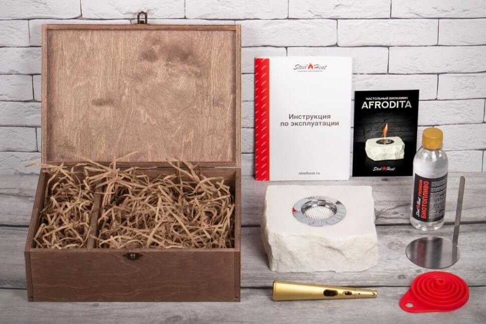 Подарочный набор SteelHeat PREMIUM BOX AFRODITA + деревянная коробка + стартовый комплект