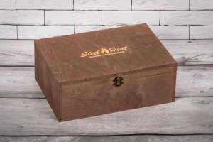 Подарочный набор SteelHeat PREMIUM BOX DIONIS + деревянная коробка + стартовый комплект