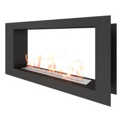 Биокамин сквозной SteelHeat LONG 1100