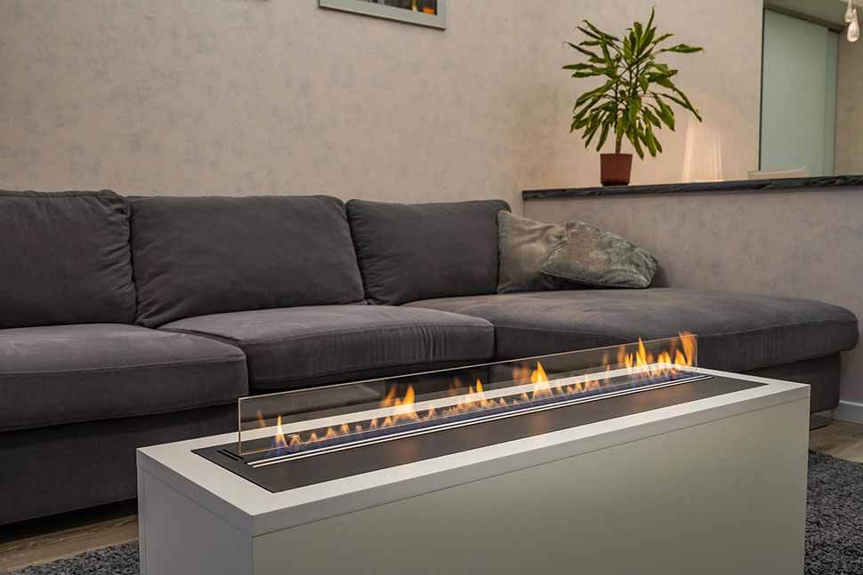 Автоматический биокамин SmartFire L 1200 Biograte