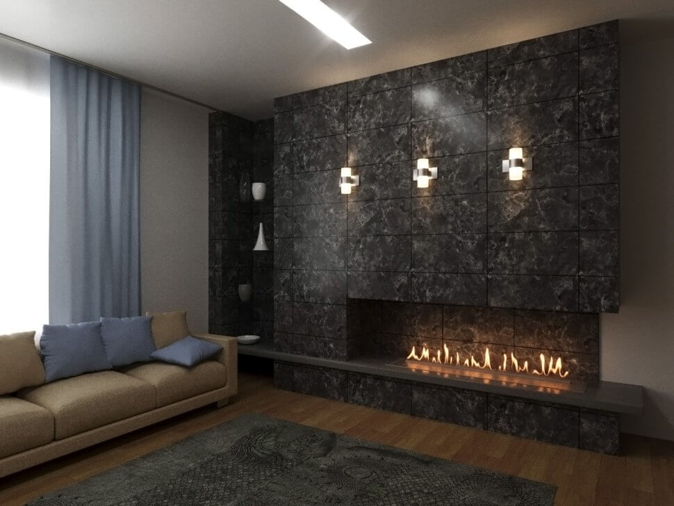 Автоматический биокамин Lux Fire Smart Flame 900 RC