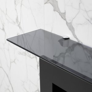 Стеклянная полка для биокамина Gray  1100