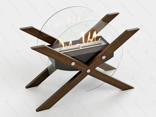 Напольный биокамин Lux Fire Робинзон